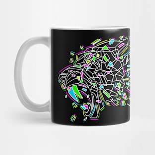 Neon teeth Mug